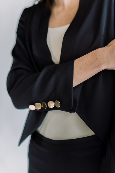 The Clara Women's Blazer in Black