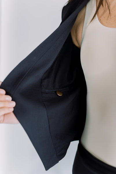 The Clara Women's Blazer in Navy