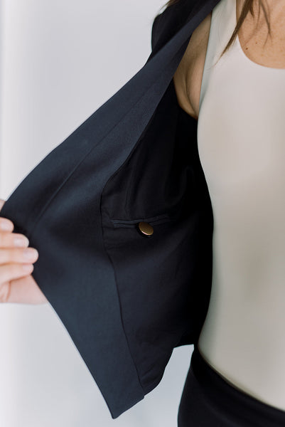 The Clara Women's Blazer in Navy